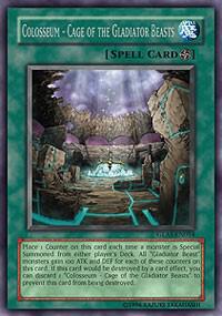 Colosseum - Cage of the Gladiator Beasts GLAS-EN054 card from Gladiator's Assault