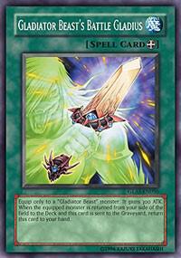 Gladiator Beast's Battle Gladius GLAS-EN056 card from Gladiator's Assault