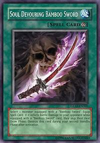 Soul Devouring Bamboo Sword GLAS-EN060 card from Gladiator's Assault