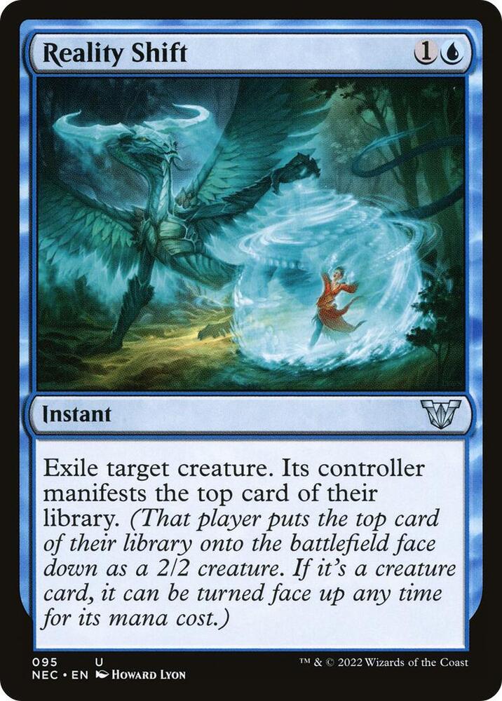 Reality Shift 95 card from Commander: Kamigawa: Neon Dynasty