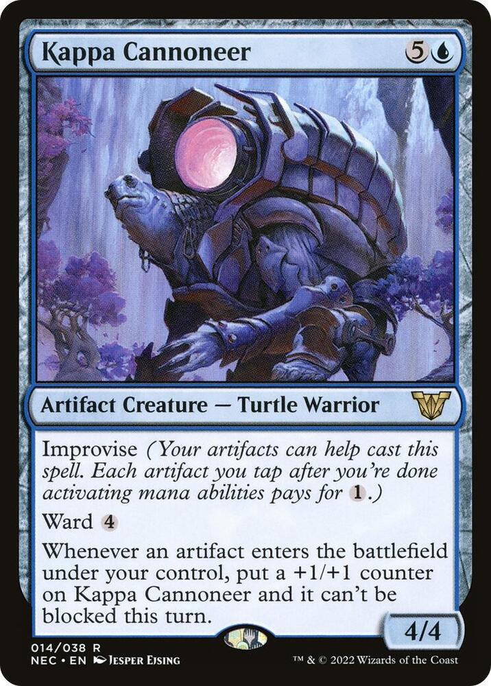 Kappa Cannoneer 14 card from Commander: Kamigawa: Neon Dynasty
