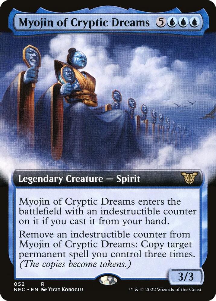 Myojin of Cryptic Dreams (Extended Art) 52 card from Commander: Kamigawa: Neon Dynasty