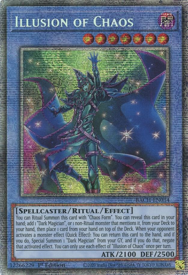 Illusion of Chaos (Starlight Rare) BACH-EN034 card from Battle of Chaos