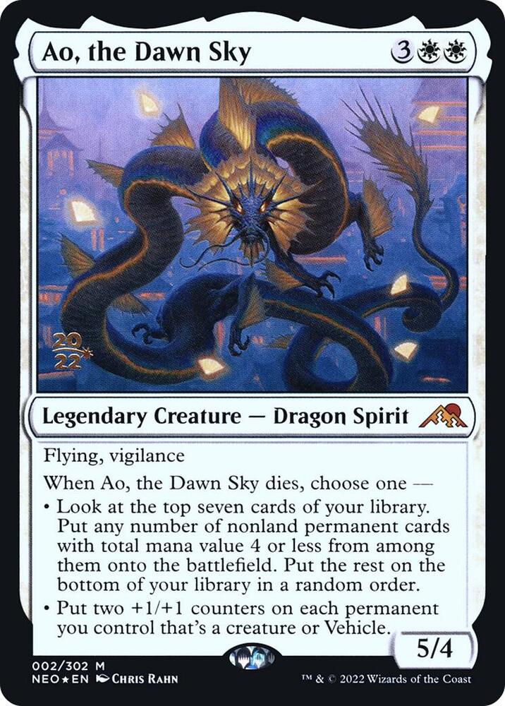 Ao, the Dawn Sky 2 card from Prerelease Cards