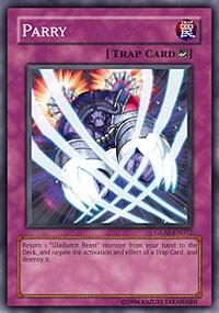 Parry GLAS-EN072 card from Gladiator's Assault