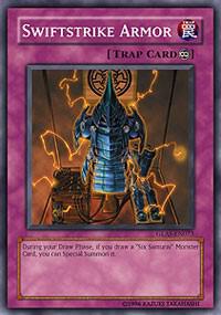Swiftstrike Armor GLAS-EN073 card from Gladiator's Assault