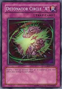 Detonator Circle "A" GLAS-EN077 card from Gladiator's Assault