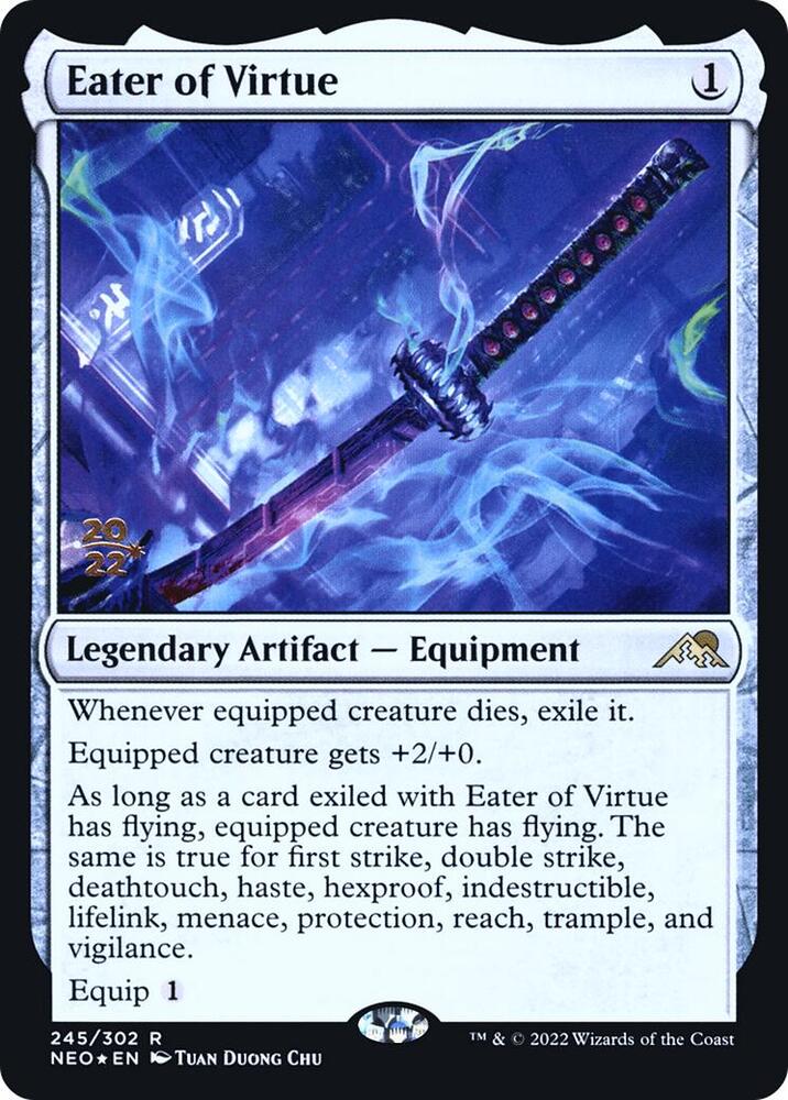 Eater of Virtue 245 card from Prerelease Cards