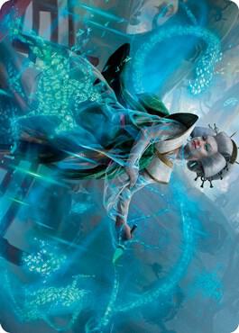 Bearer of Memory Art Card 1 card from Art Series: Kamigawa: Neon Dynasty