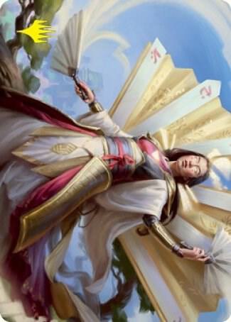 Imperial Subduer Art Card (Gold-Stamped Signature) 2 card from Art Series: Kamigawa: Neon Dynasty