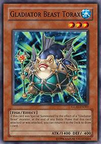 Gladiator Beast Torax GLAS-EN081 card from Gladiator's Assault