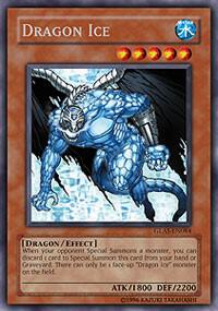 Dragon Ice GLAS-EN084 card from Gladiator's Assault