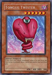 Tongue Twister GLAS-EN085 card from Gladiator's Assault