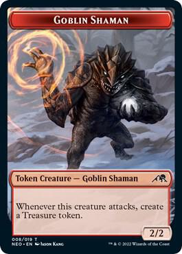 Goblin Shaman Token 8 card from Kamigawa: Neon Dynasty