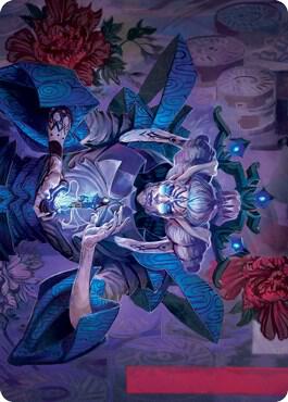 Tameshi, Reality Architect Art Card (36/81) card from Art Series: Kamigawa: Neon Dynasty