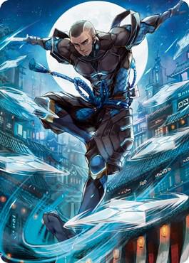 Kaito Shizuki Art Card (70/81) card from Art Series: Kamigawa: Neon Dynasty