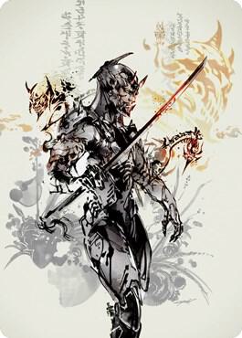 Satoru Umezawa Art Card (73/81) card from Art Series: Kamigawa: Neon Dynasty