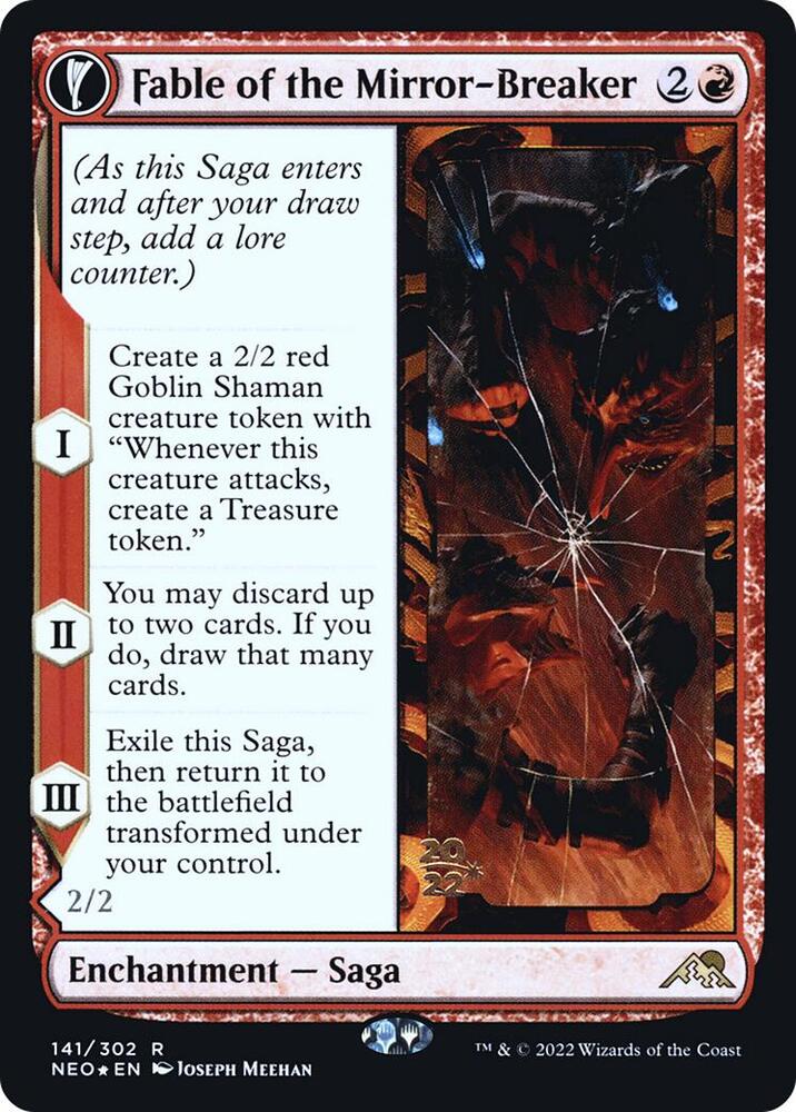 Fable of the Mirror-Breaker 141 card from Prerelease Cards