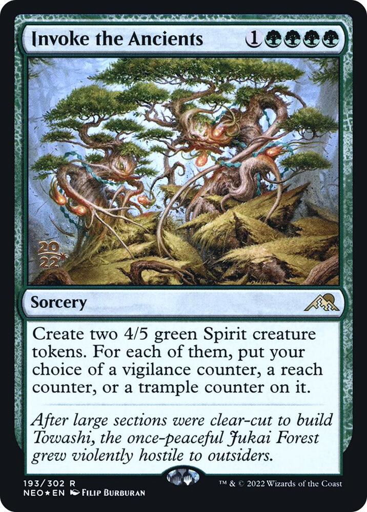 Invoke the Ancients 193 card from Prerelease Cards