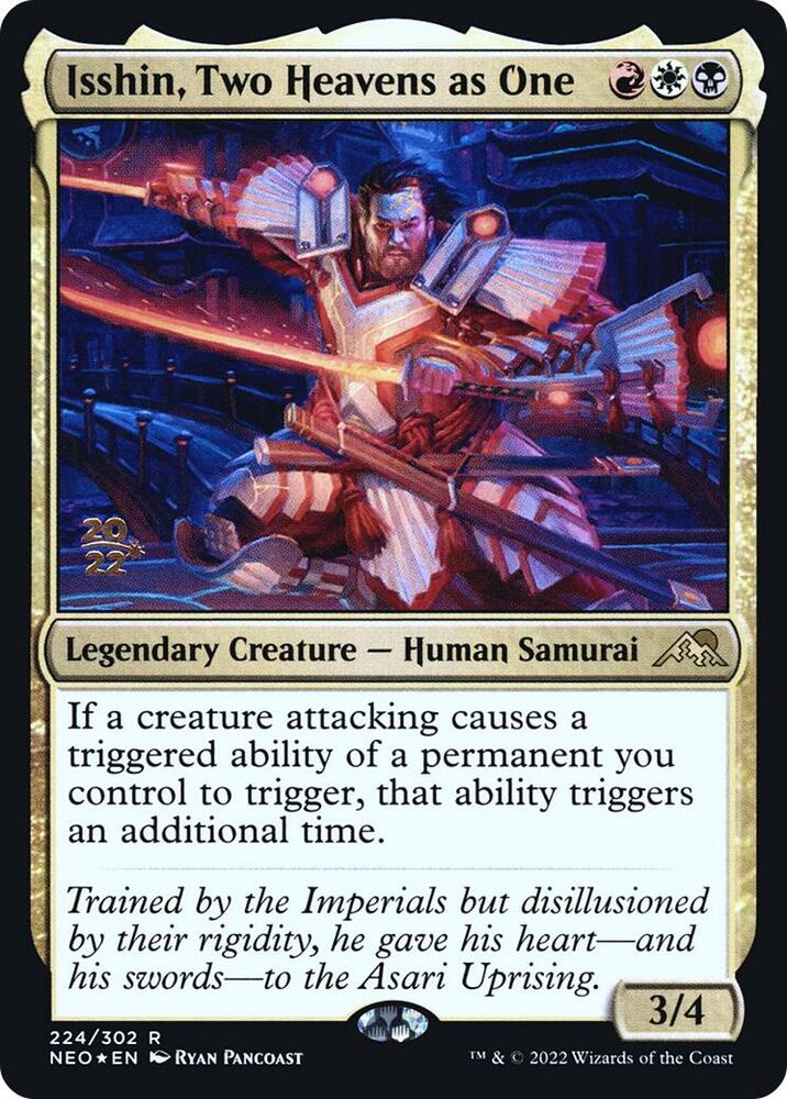Isshin, Two Heavens as One 224 card from Prerelease Cards