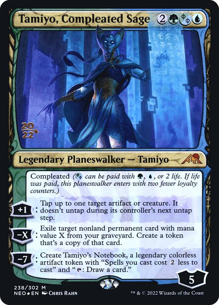 Tamiyo, Compleated Sage 238 card from Prerelease Cards