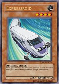 Expressroid YSDS-EN000 card from Starter Deck: Syrus Truesdale