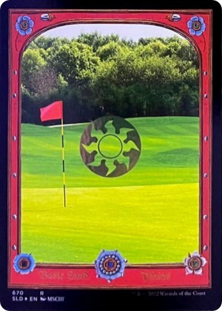 Plains // Battlefield Forge 670 card from Secret Lair Drop Series
