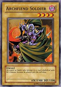 Archfiend Soldier YSDS-EN005 card from Starter Deck: Syrus Truesdale