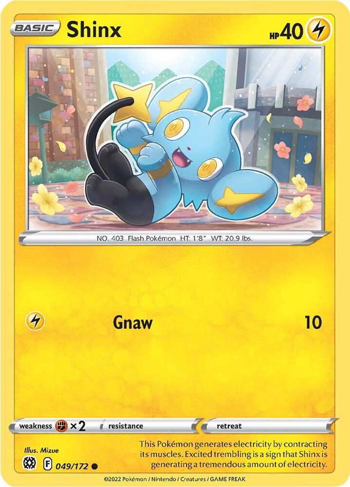 Shinx 049/172 card from SWSH09: Brilliant Stars