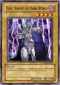 Zure, Knight of Dark World YSDS-EN008 card from Starter Deck: Syrus Truesdale