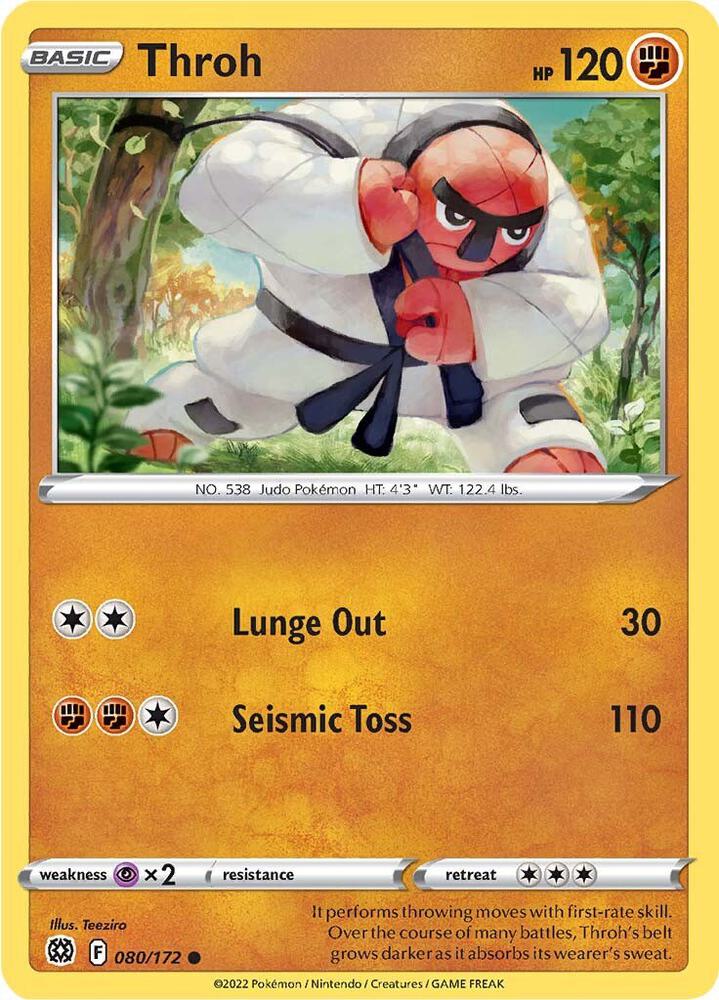 Throh 080/172 card from SWSH09: Brilliant Stars