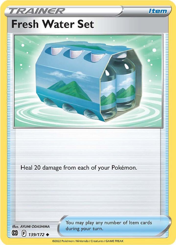 Fresh Water Set 139/172 card from SWSH09: Brilliant Stars