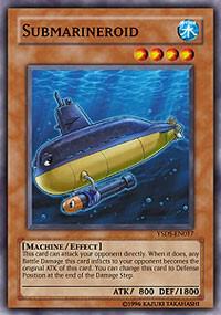 Submarineroid YSDS-EN017 card from Starter Deck: Syrus Truesdale