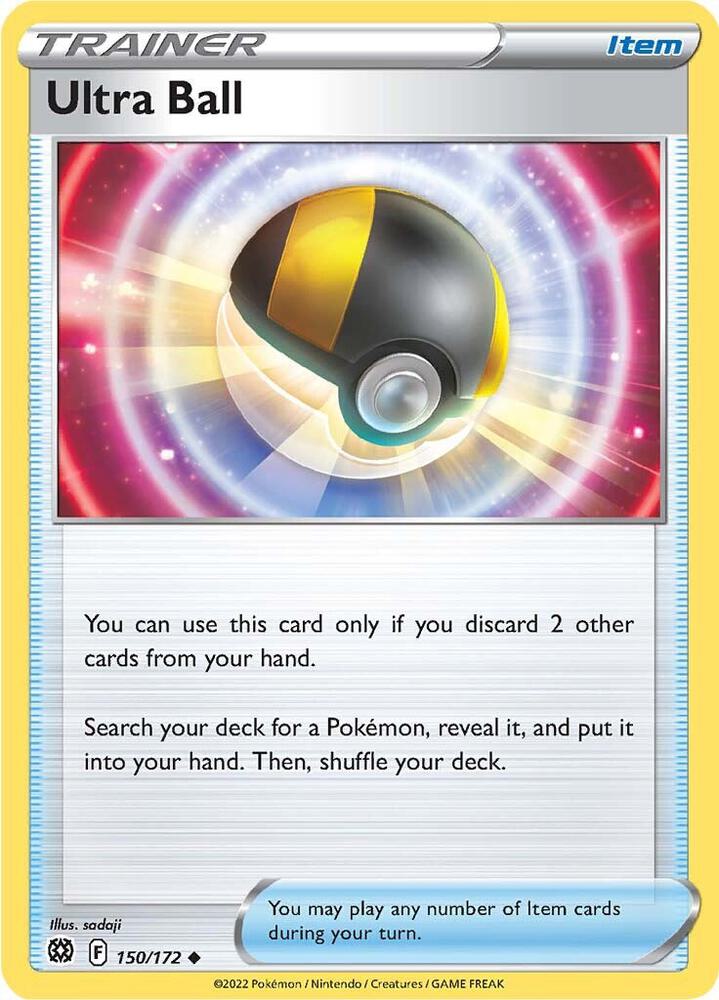 Ultra Ball 150/172 card from SWSH09: Brilliant Stars