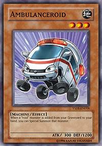 Ambulanceroid YSDS-EN018 card from Starter Deck: Syrus Truesdale