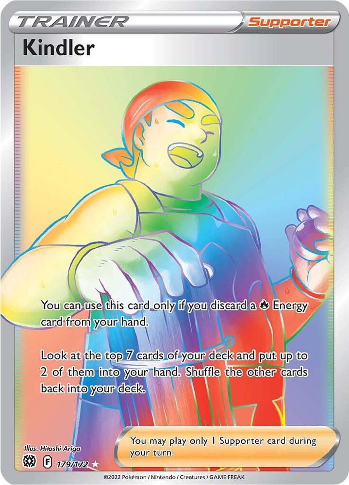 Kindler (Secret) 179/172 card from SWSH09: Brilliant Stars