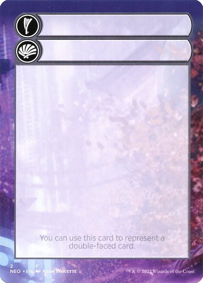 Helper Card - 2/9 card from Kamigawa: Neon Dynasty
