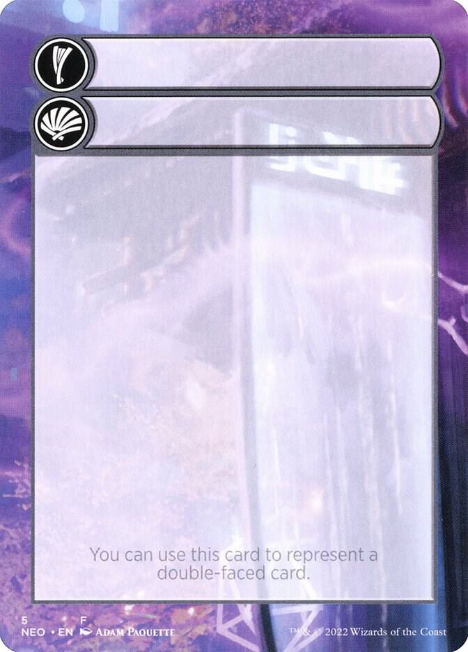Helper Card - 5/9 card from Kamigawa: Neon Dynasty