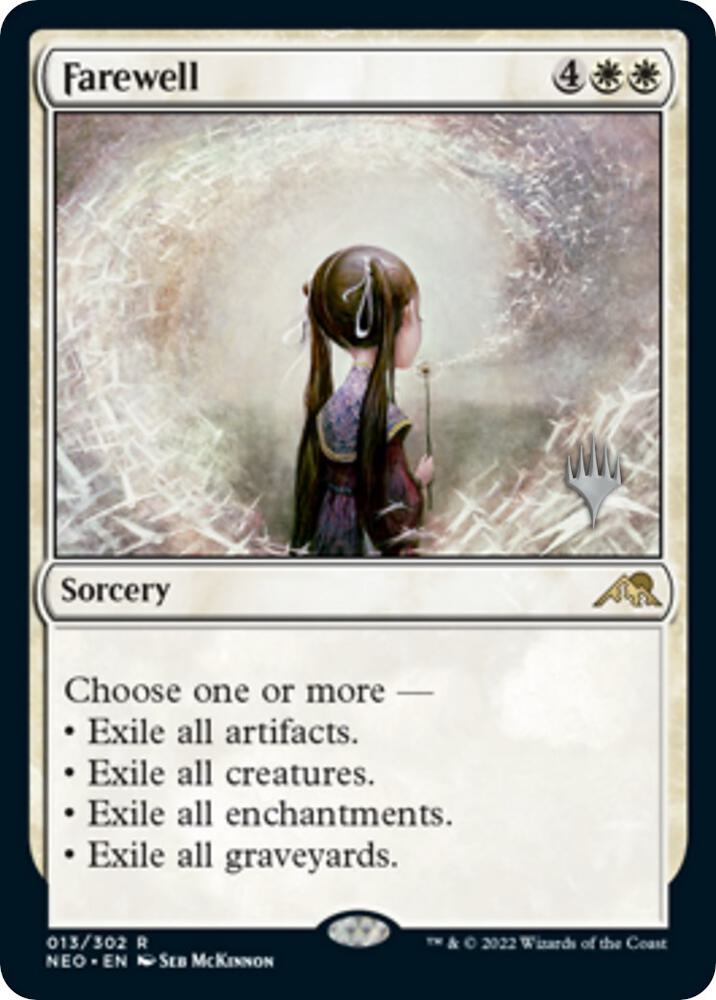 Farewell 13 card from Promo Pack: Kamigawa: Neon Dynasty