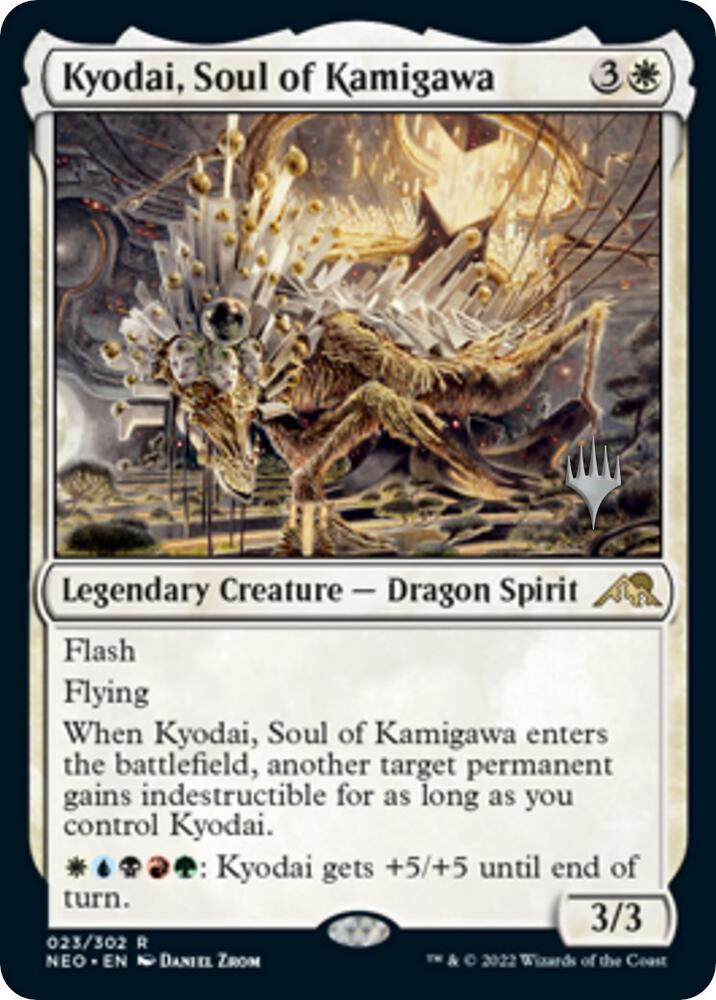 Kyodai, Soul of Kamigawa 23 card from Promo Pack: Kamigawa: Neon Dynasty