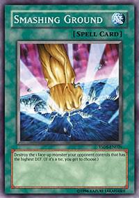 Smashing Ground YSDS-EN026 card from Starter Deck: Syrus Truesdale