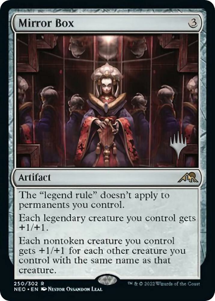 Mirror Box 250 card from Promo Pack: Kamigawa: Neon Dynasty