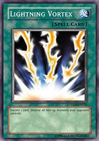 Lightning Vortex YSDS-EN030 card from Starter Deck: Syrus Truesdale