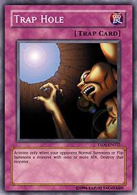 Trap Hole YSDS-EN032 card from Starter Deck: Syrus Truesdale