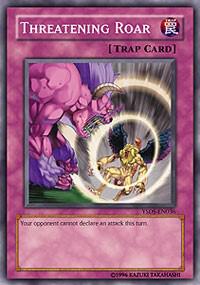 Threatening Roar YSDS-EN036 card from Starter Deck: Syrus Truesdale