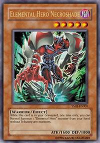 Elemental HERO Necroshade YSDJ-EN000 card from Starter Deck: Jaden Yuki