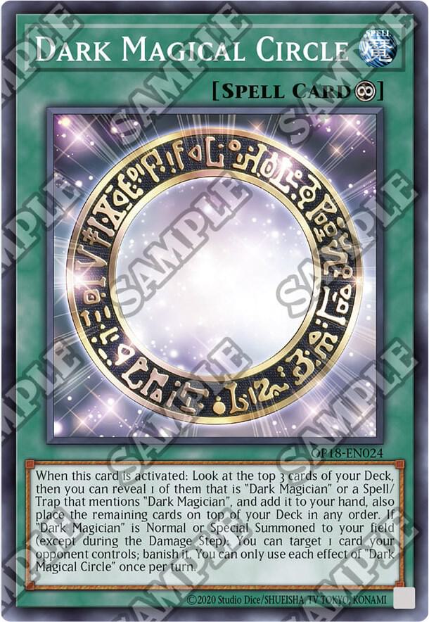 Dark Magical Circle OP18-EN024 card from OTS Tournament Pack 18