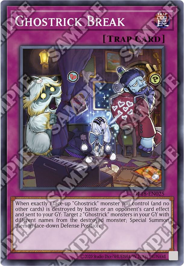 Ghostrick Break OP18-EN025 card from OTS Tournament Pack 18