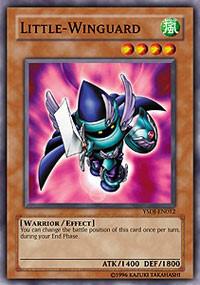 Little-Winguard YSDJ-EN012 card from Starter Deck: Jaden Yuki