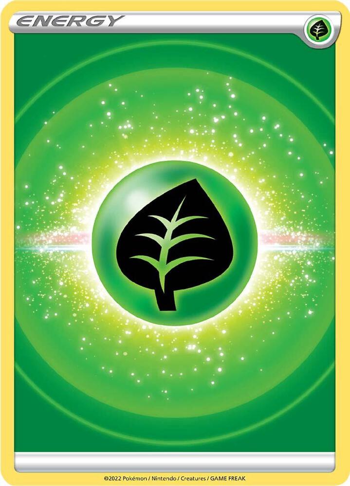 Grass Energy (2022 Unnumbered) card from SWSH09: Brilliant Stars